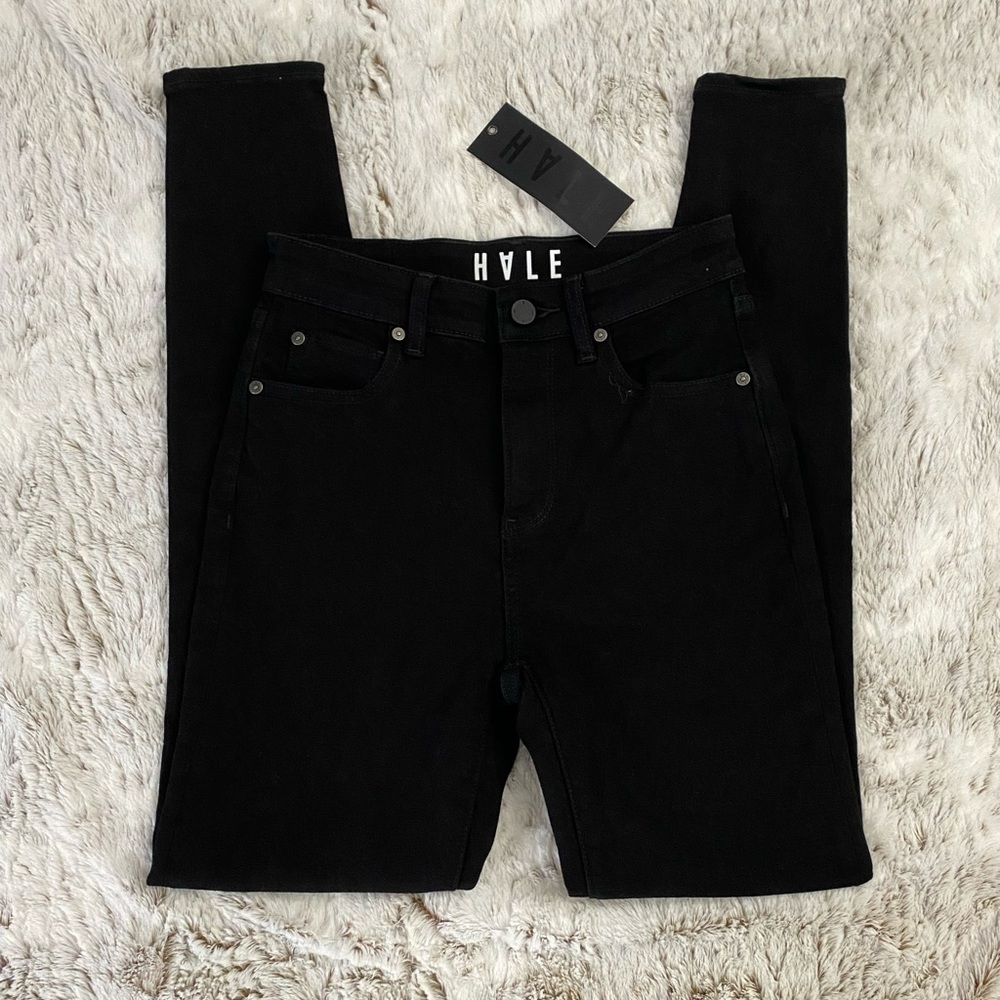 Women High Rise Black Skinny Jeans | HALE Women Skinny Jeans | Skinny Jeans 25